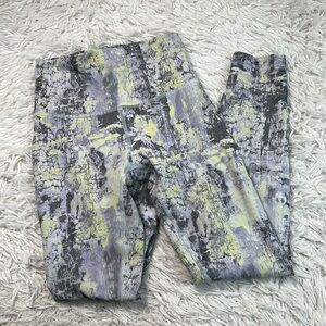 Lululemon Wunder Train High-Rise Tight 25" Cinder Grain Smoked Spruce Multi